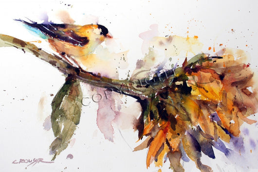 BIRD & SUNFLOWER