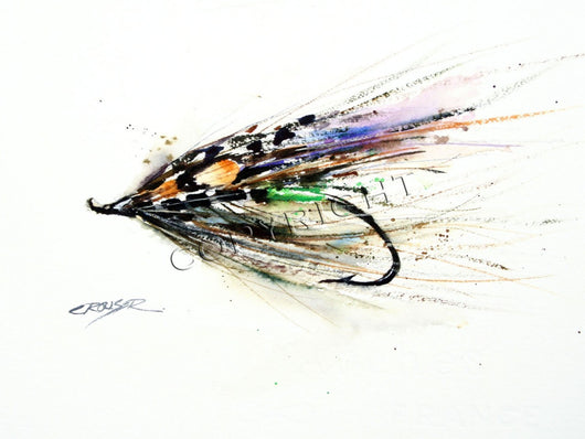 GREEN BUTT SPEY FLY